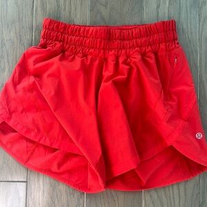 Lululemon Track That Mid-rise Short - 5” - Love Red - size 4